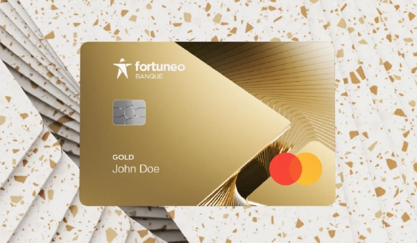 Parrainage de la carte Gold Mastercard de Fortuneo Banque