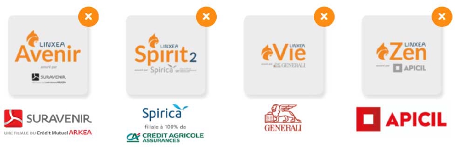 Comparatif des assurances vie Linxea